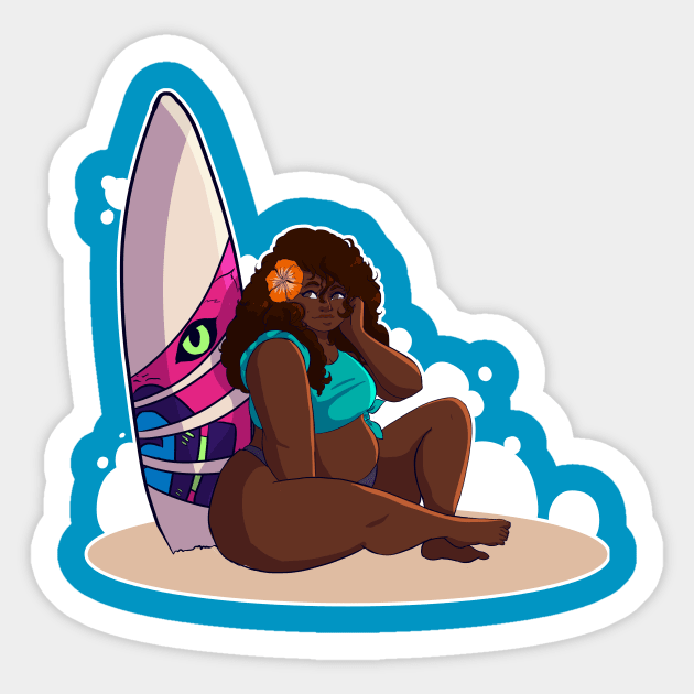 Summer Vibes Sticker by NeonJax